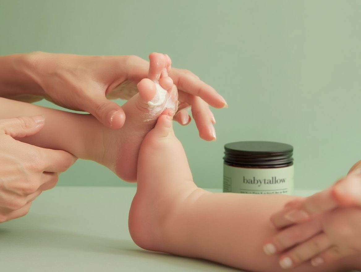 The BabyTallow Essentials: Beef Tallow - The all-in-one baby skincare routine